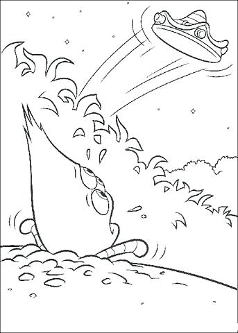 343x480 Ufo Coloring Pages