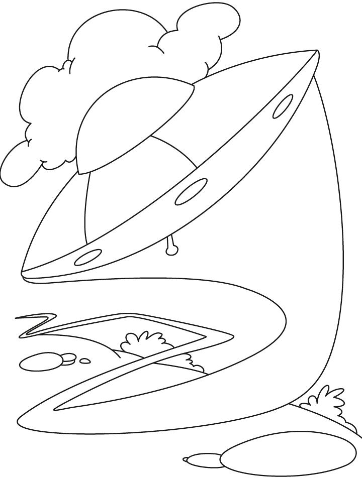 720x954 Ufo Coloring Pages