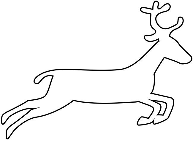 650x480 Image Result For Reindeer Cut Out Template