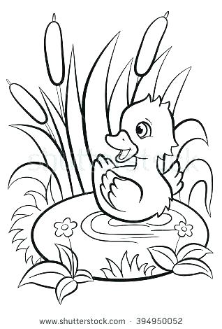 318x470 Ugly Duckling Coloring Pages Pigeon And Duckling Coloring Pages