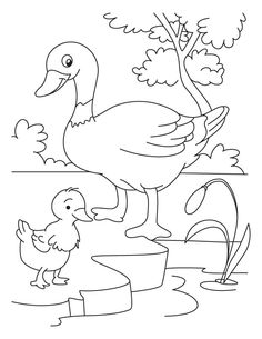 236x305 Ugly Duckling A Fairy Tale Illustration For Children Coloring