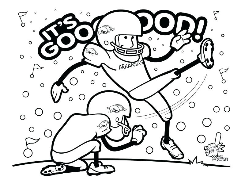 800x600 Football Coloring Page Football Coloring Page Running Football