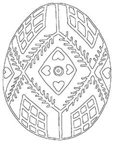 236x295 Free Printable Easter Egg Coloring Pages For Kids Paper Art