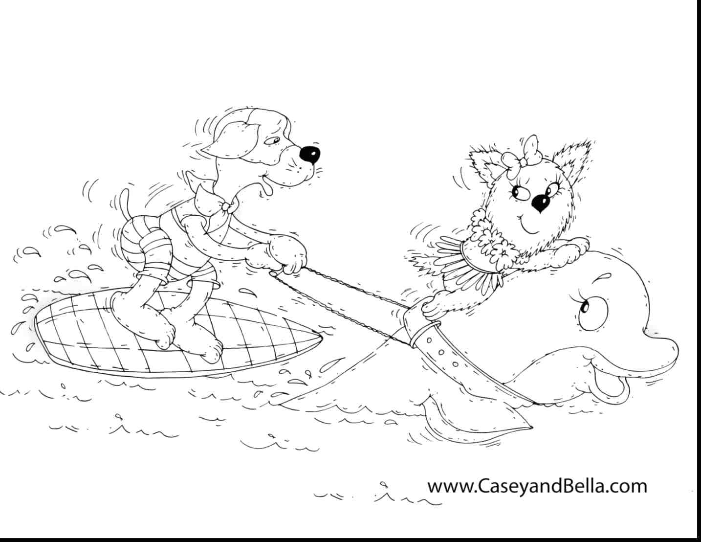 1434x1108 Picnic At Hawaiian Beach Coloring Page Pages Online Christmas Free