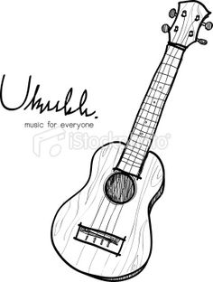 236x312 Ukulele Coloring Page Hawaii, Instruments And Music Education