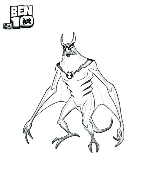600x776 Coloring Pages Alien Coloring Page Pages Intended