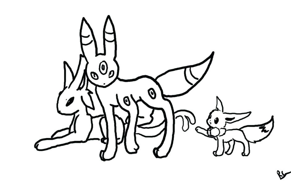 940x587 Umbreon Coloring Pages Great Coloring Page Cute With Coloring