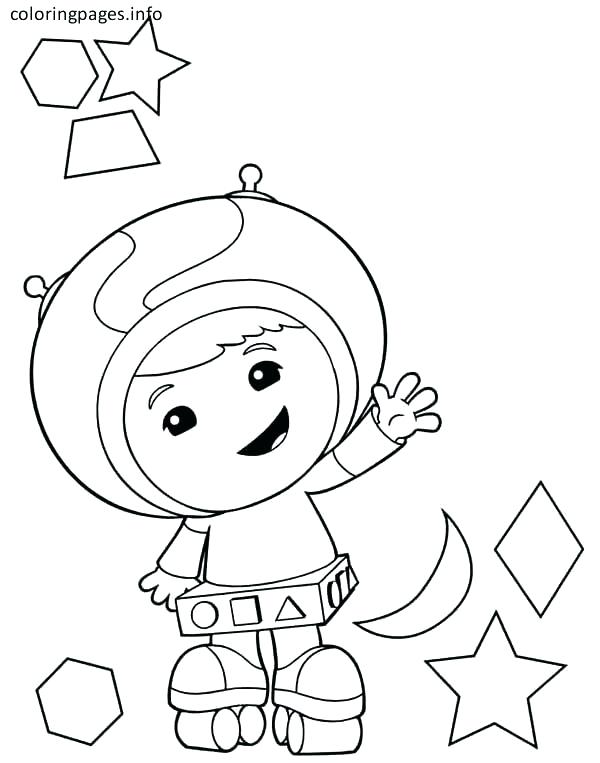 600x763 Umizoomi Coloring Pages Printable Team Car Free Coloring Collection