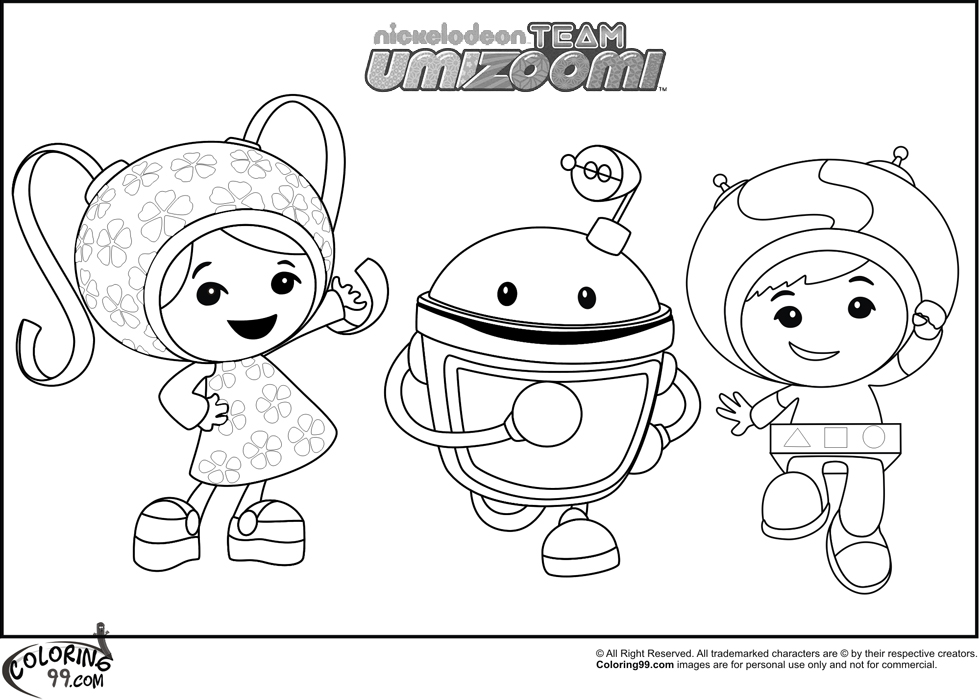 980x700 Umizoomi Christmas Coloring Pages Free Coloring Pages Of Umi Team
