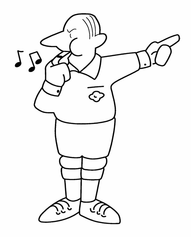 736x914 Umpire Coloring Page