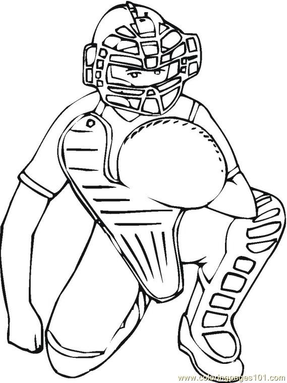 569x760 Baseball Coloring Pages Com Coloring Page