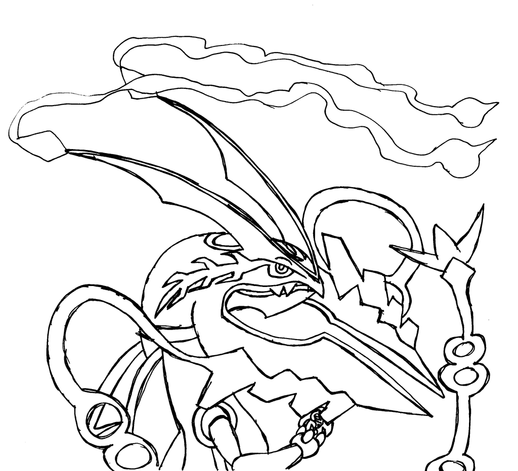 1024x932 Mega Charizard X Coloring Page