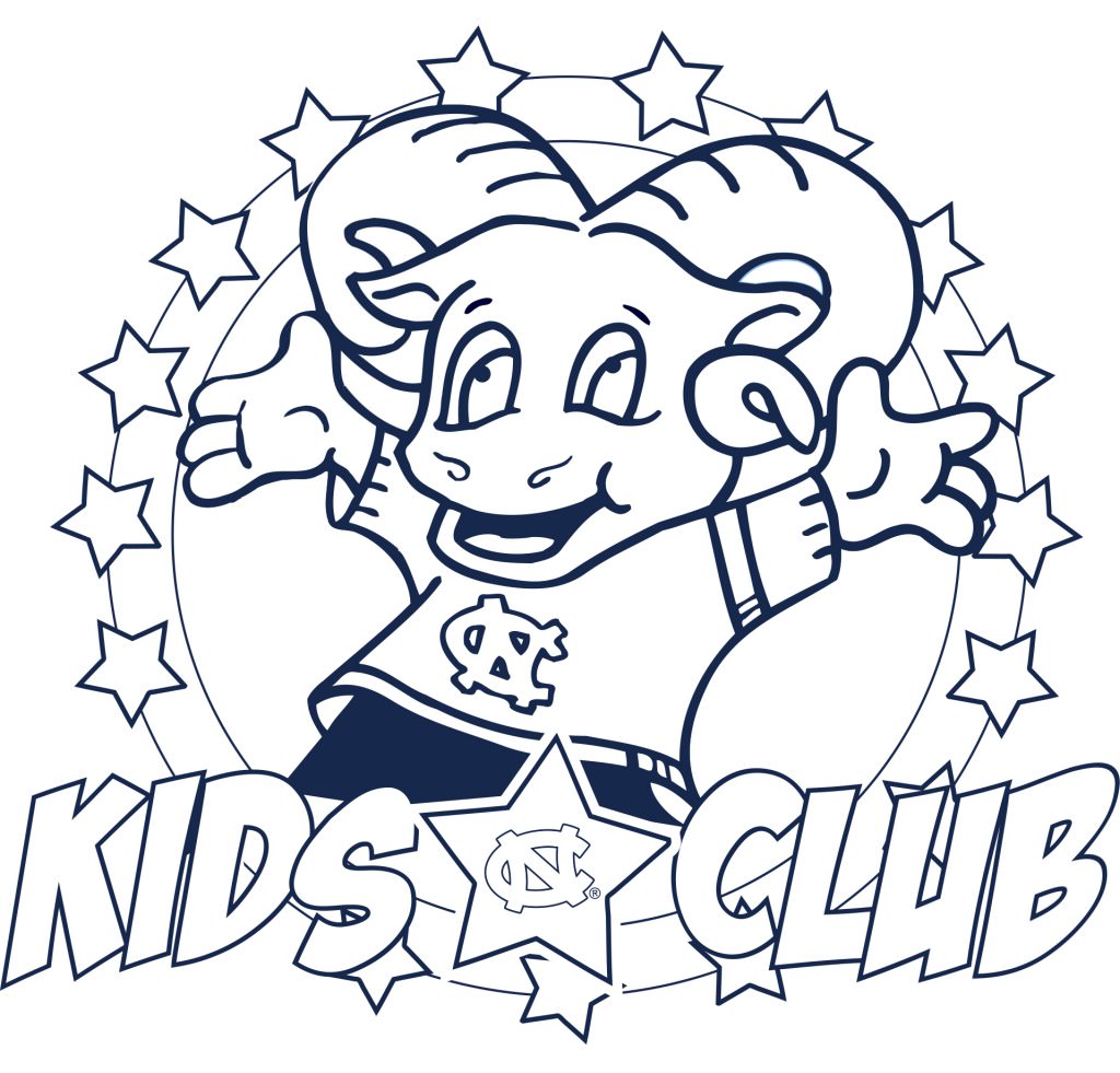 1024x981 Unc Ram Coloring Page