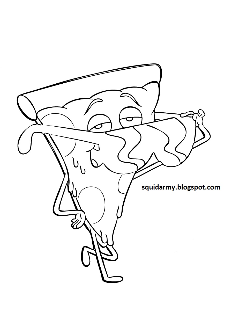 893x1263 Uncle Grandpa Pizza Steve Coloring Pages