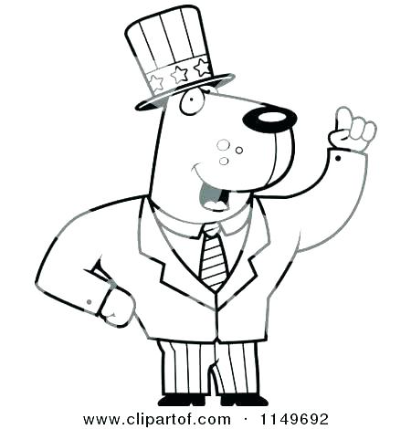 450x470 Uncle Coloring Pages