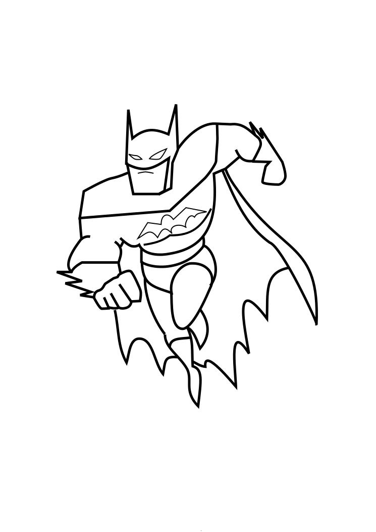 745x1053 Batman Coloring Pages The Sun Flower Pages