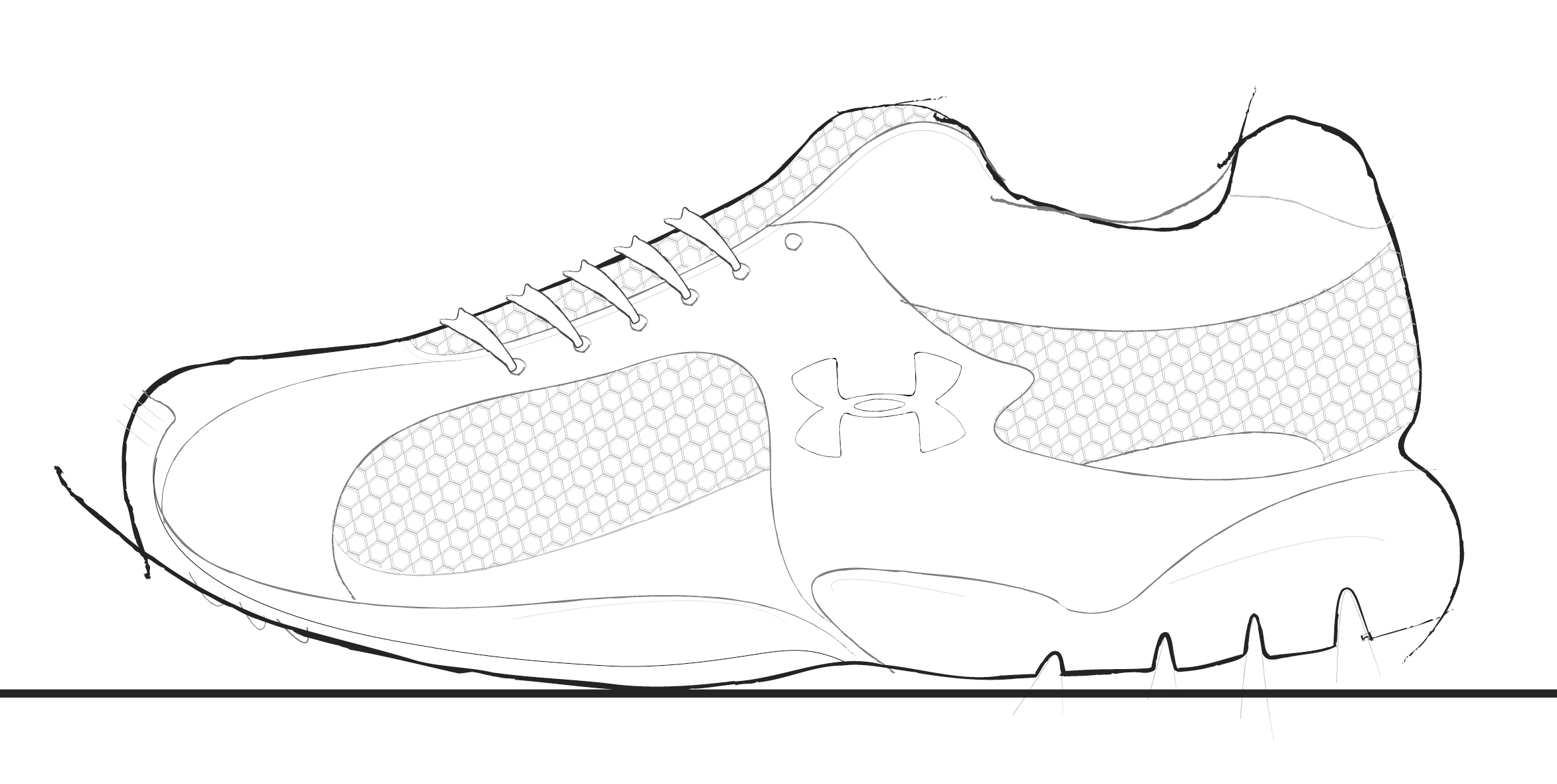 2356x1187 Under Armour Logo Coloring Pages Images