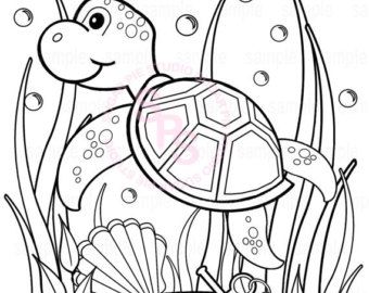 340x270 Under The Sea Coloring Pages