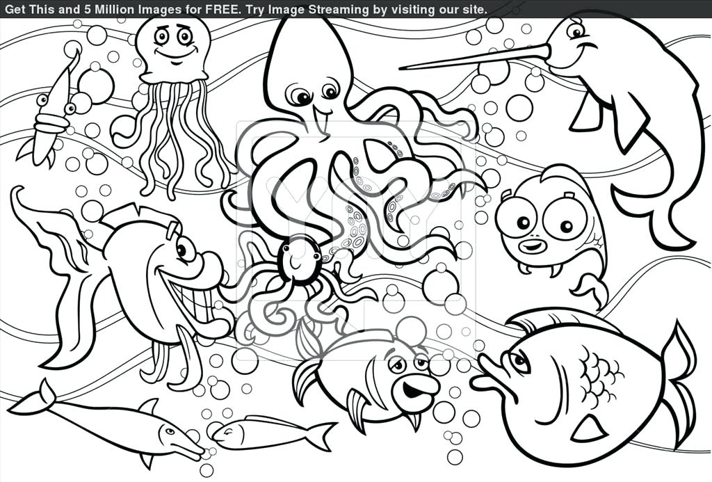 1024x693 Coloring Pages Under The Sea Under The Sea Coloring Sheets