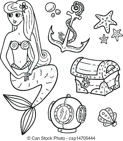 411x470 Ocean Scene Coloring Page Under The Sea Colouring Pages Free