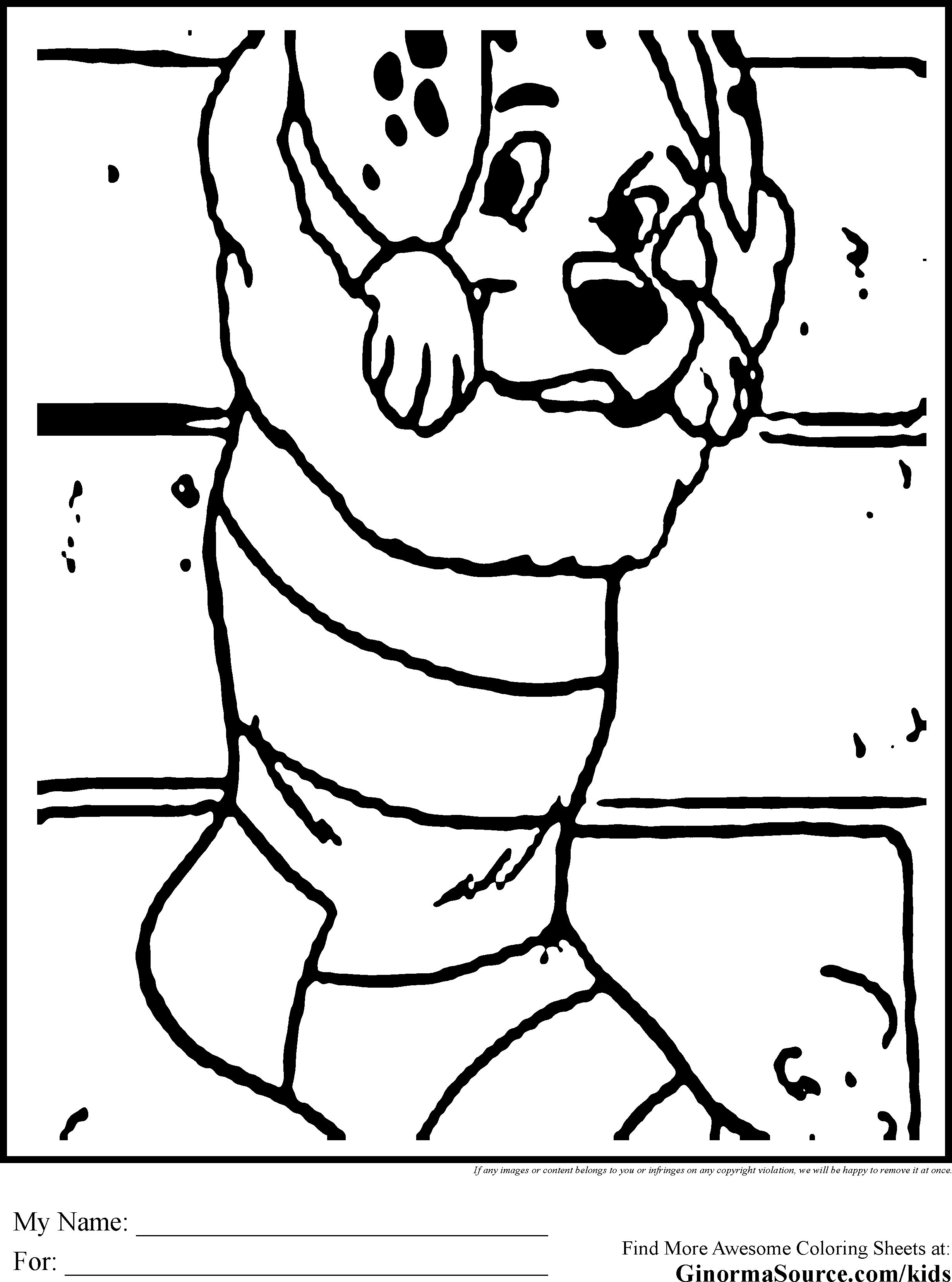 2459x3310 Underdog Coloring Pages Acpra