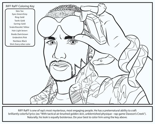 600x480 Coloring Pages Bun B Coloring Book