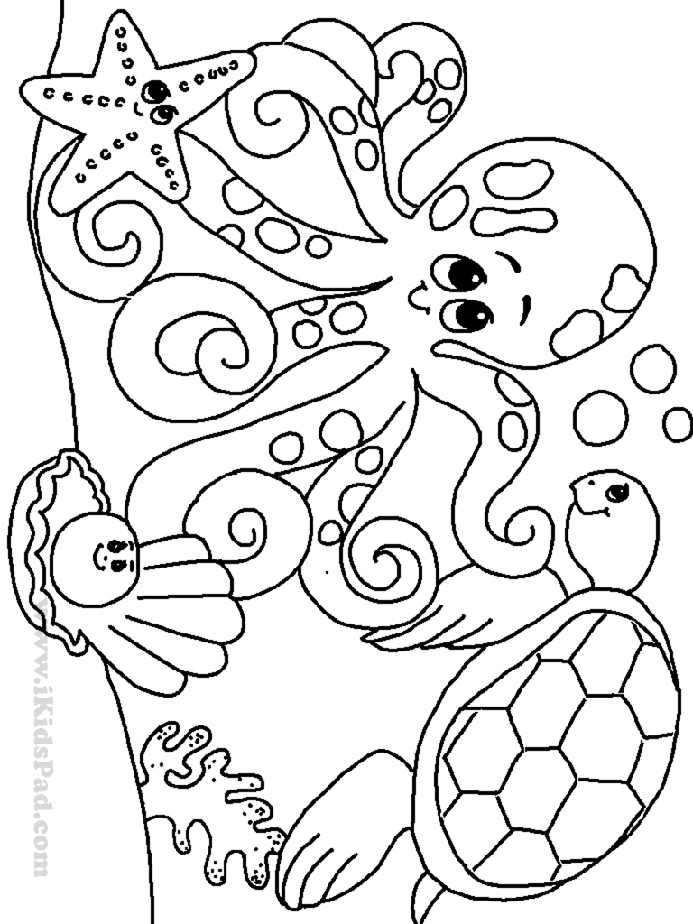 768x1024 Underwater Coloring Pages Awesome Underwater Scene Coloring Pages