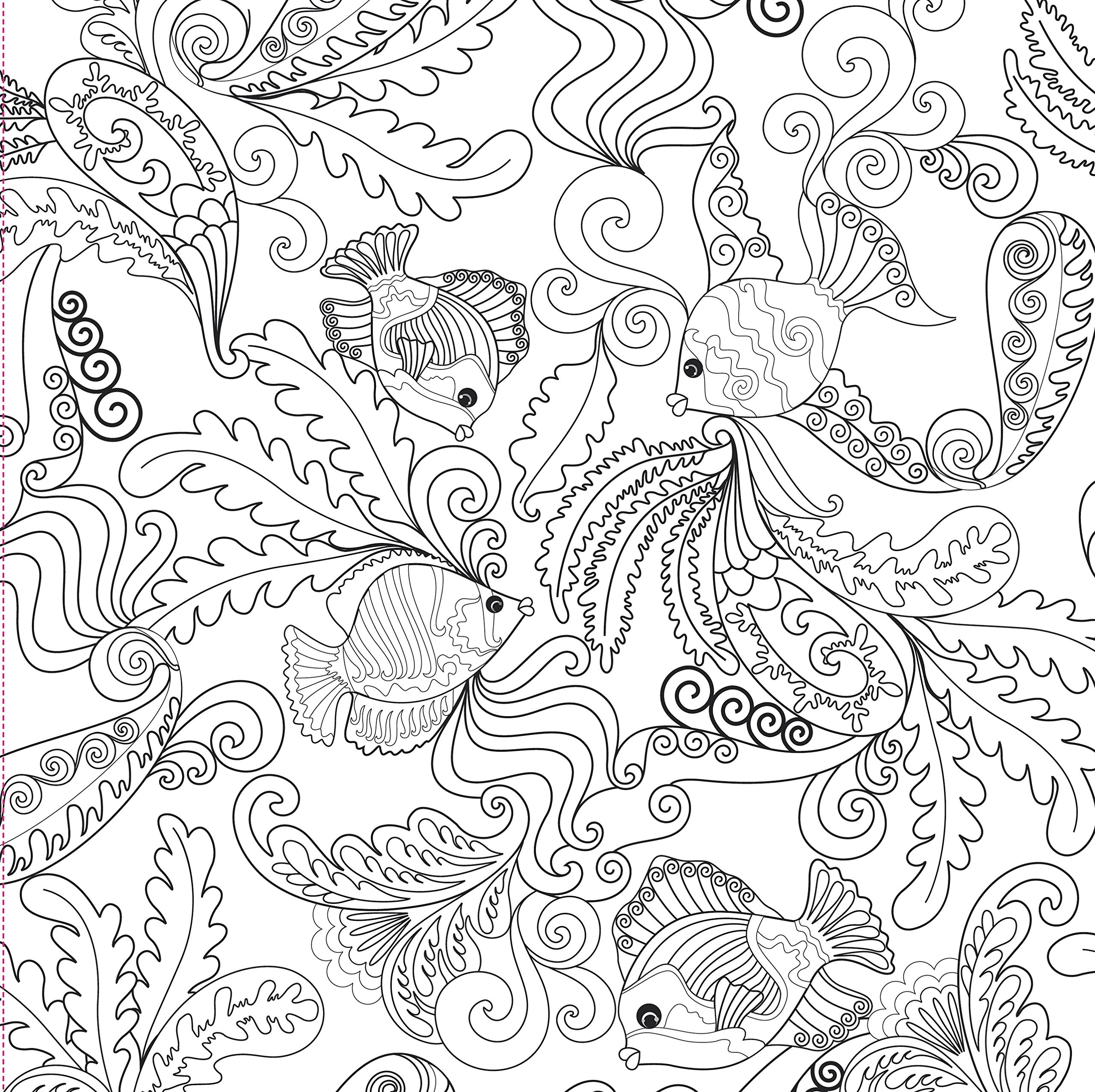 2560x2554 Ocean Adult Coloring Pages Acpra