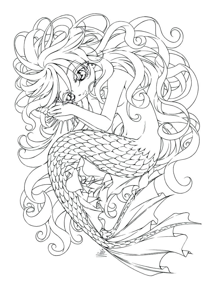 736x990 Ocean Scene Coloring Page Adult Coloring Pages Ocean Colouring