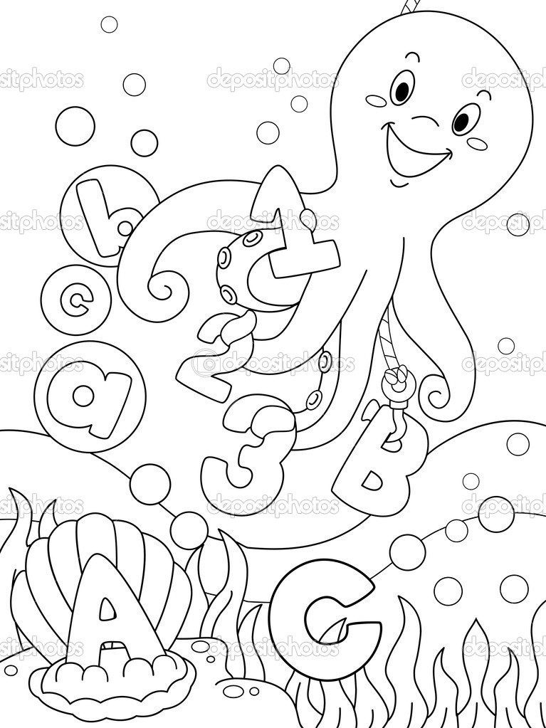 767x1023 Underwater Coloring Pages To Download And Print For Free
