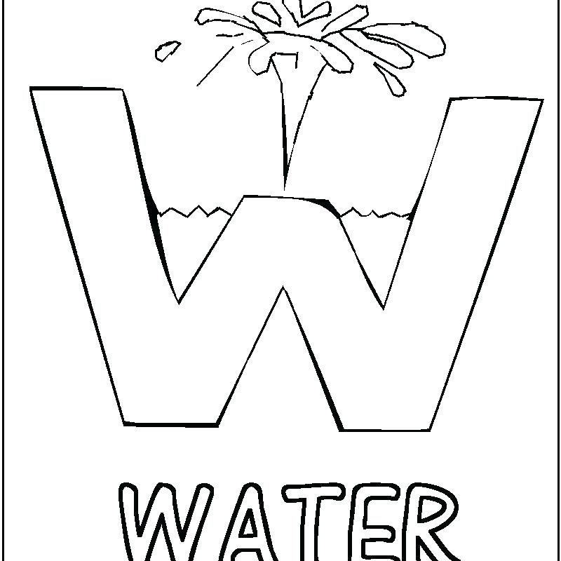 800x800 Coloring Pages Water Coloring Pages Watering Can Save Water