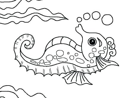 440x330 Ocean Scene Coloring Pages Underwater Sea Creatures Coloring Pages