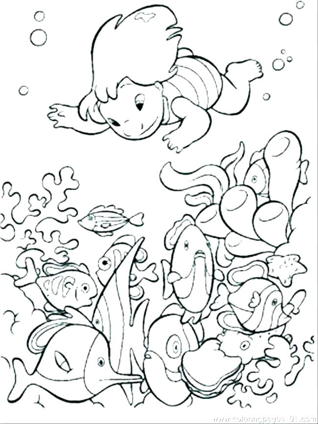 650x867 Underwater Coloring Page Underwater Coloring Page Coloring Pages