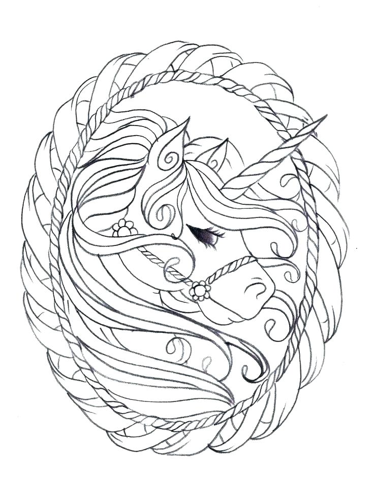 736x980 Unicorn Coloring Page Free Printable Unicorn Coloring Pages