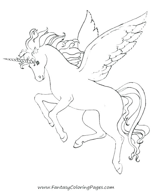 615x769 Unicorn Coloring Pages Online Unicorn Coloring Pages Online Image