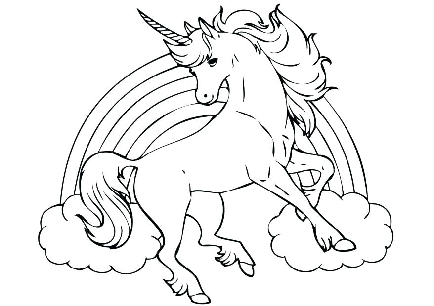 878x620 Unicorn Head Coloring Pages