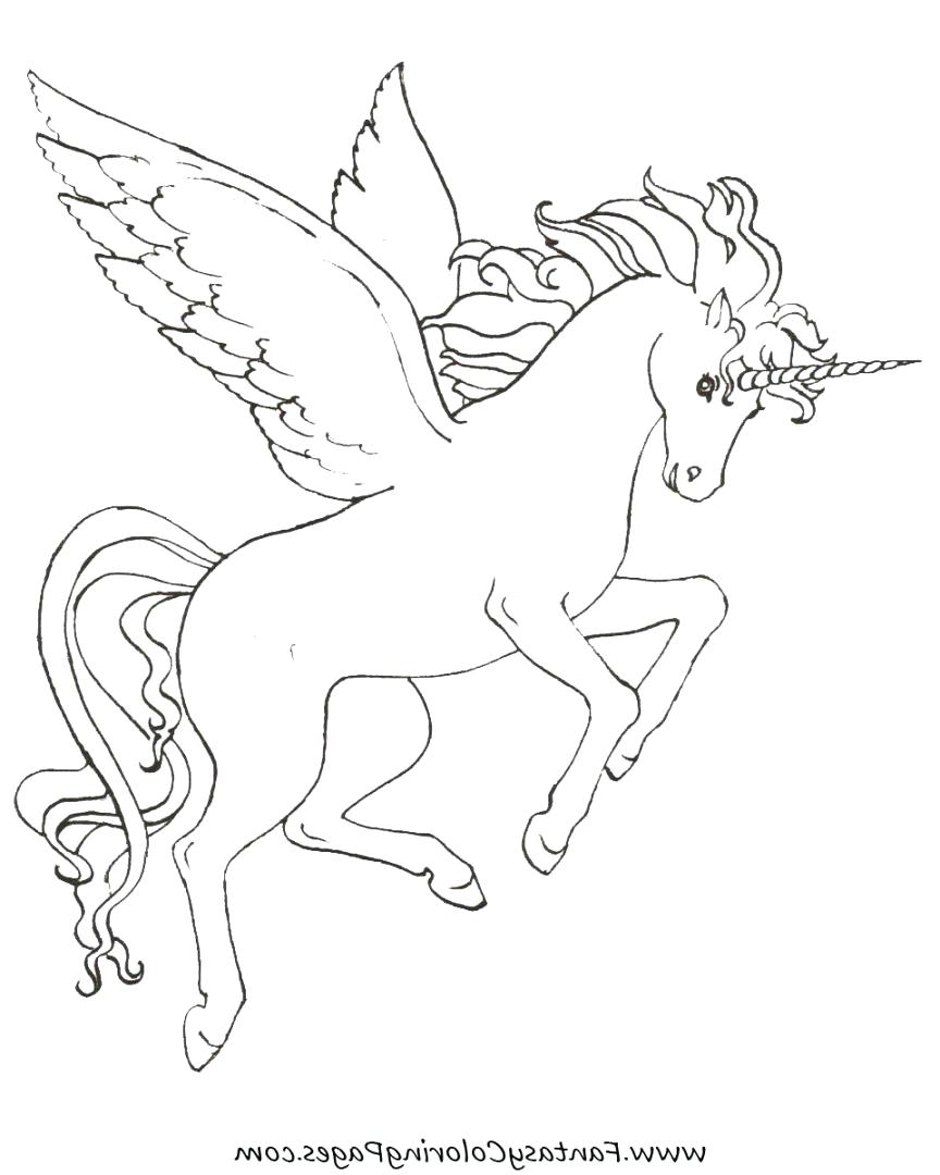 864x1080 Unicorn Pegasus Coloring Pages