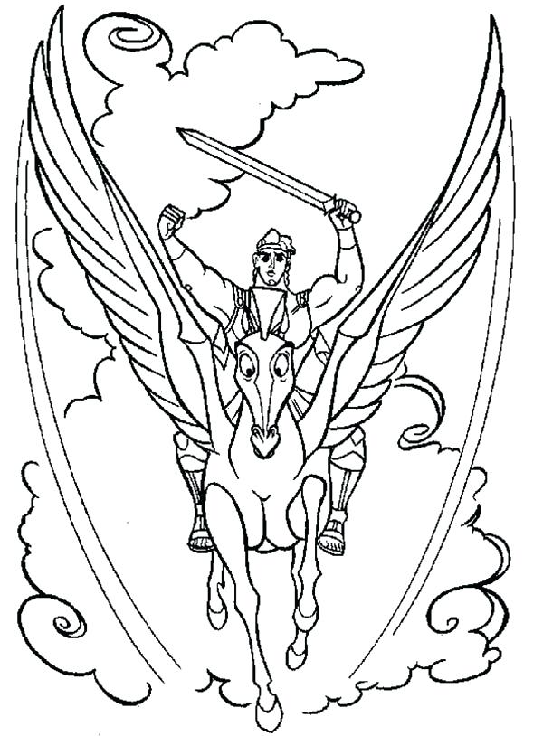 600x814 Pegasus Coloring Page Amazing Coloring Pages Unicorn With Wings