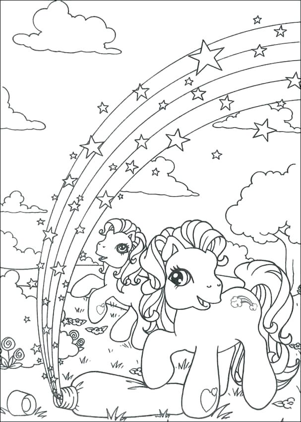 607x850 Rainbow Unicorn Coloring Pages Rainbow Unicorn Coloring Pages