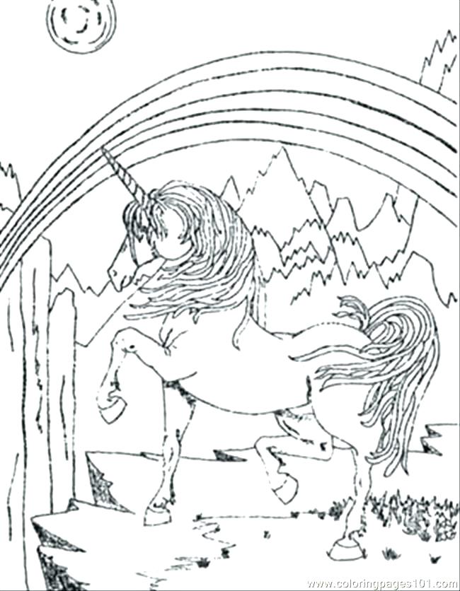 650x836 Unicorn Rainbow Coloring Pages Unicorn Coloring Pages Also