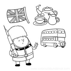 United Kingdom Coloring Pages