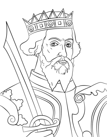 373x480 William The Conqueror Coloring Page From United Kingdom Category
