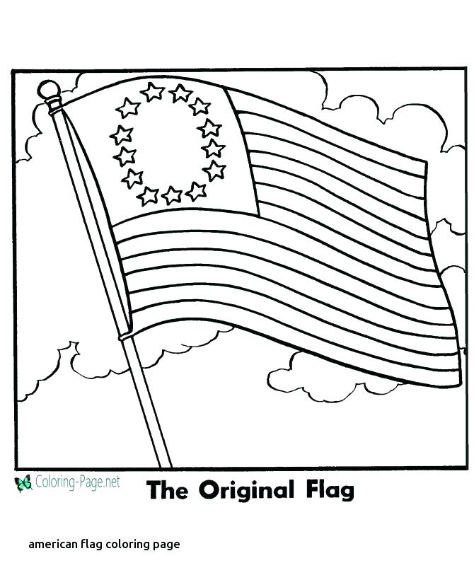 670x820 United States Flag Coloring Page Map The United States Coloring