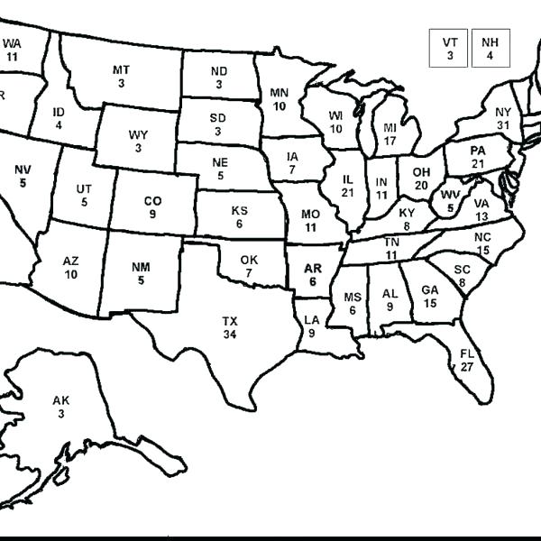 600x600 Map Of Usa Coloring Page Simple Coloring Pages Image Blank United