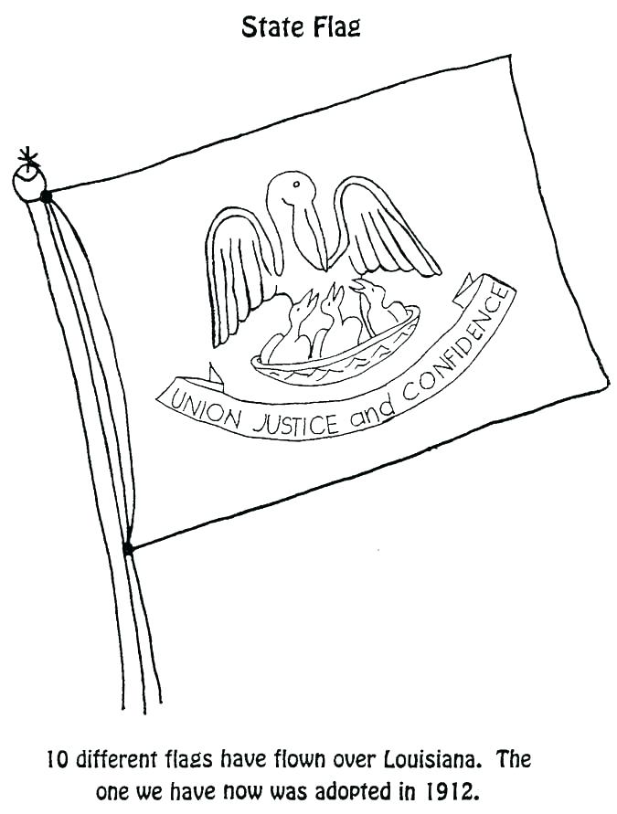 675x891 State Flag Coloring Pages New State Flag Coloring Page Map