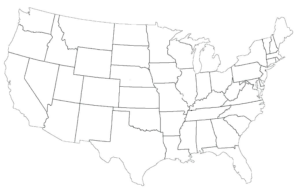 1024x665 Coloring Page Of The United States Download Coloring Page United
