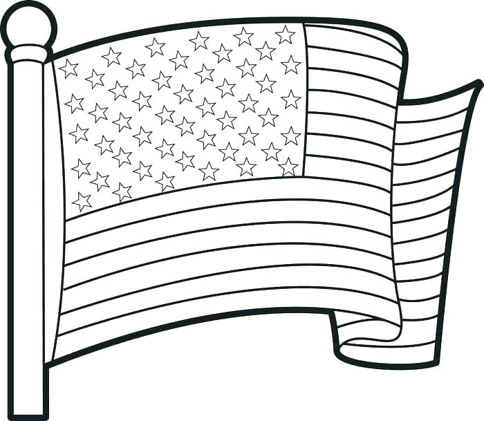 700x609 Flag Coloring Page United States Flag Coloring Page Coloring Page