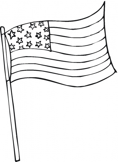 385x525 Flag Coloring American Flag Coloring Pages Best Coloring Pages