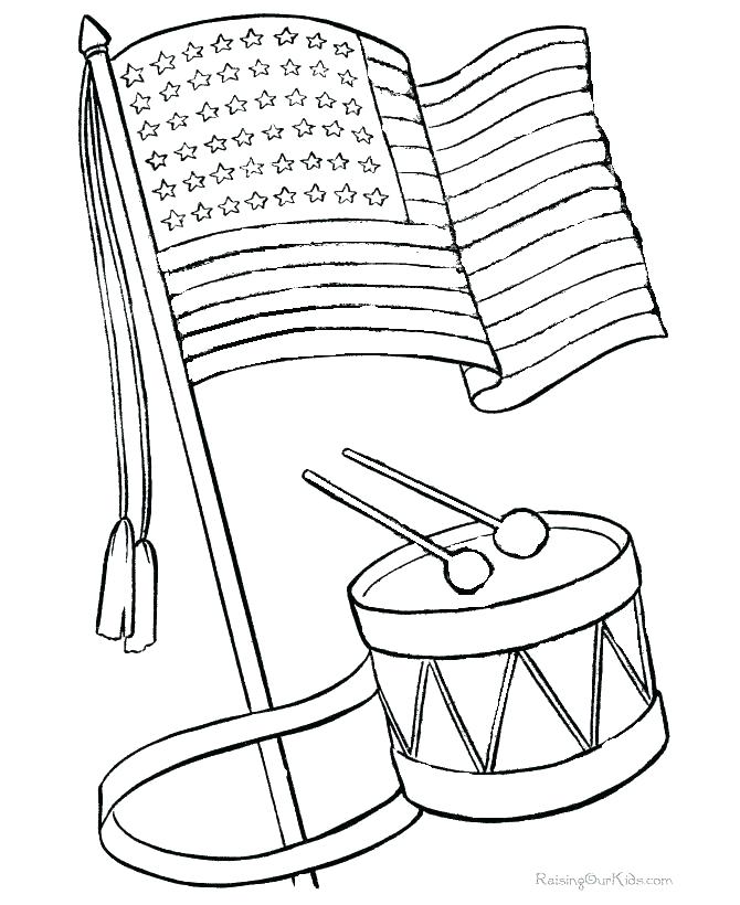 670x820 United States Of Flag Coloring Page United States Of Flag Coloring