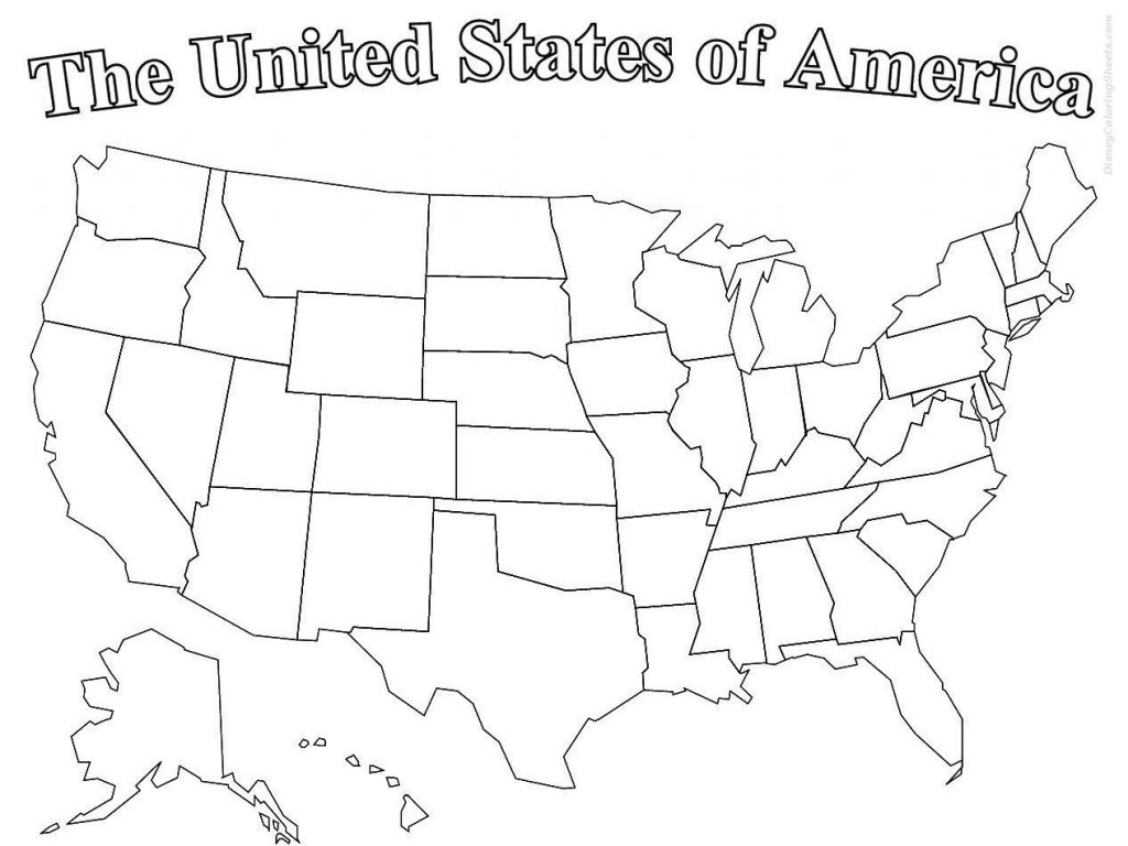 1024x768 Lavishly United States Map Coloring Page Innovative Of Usa America